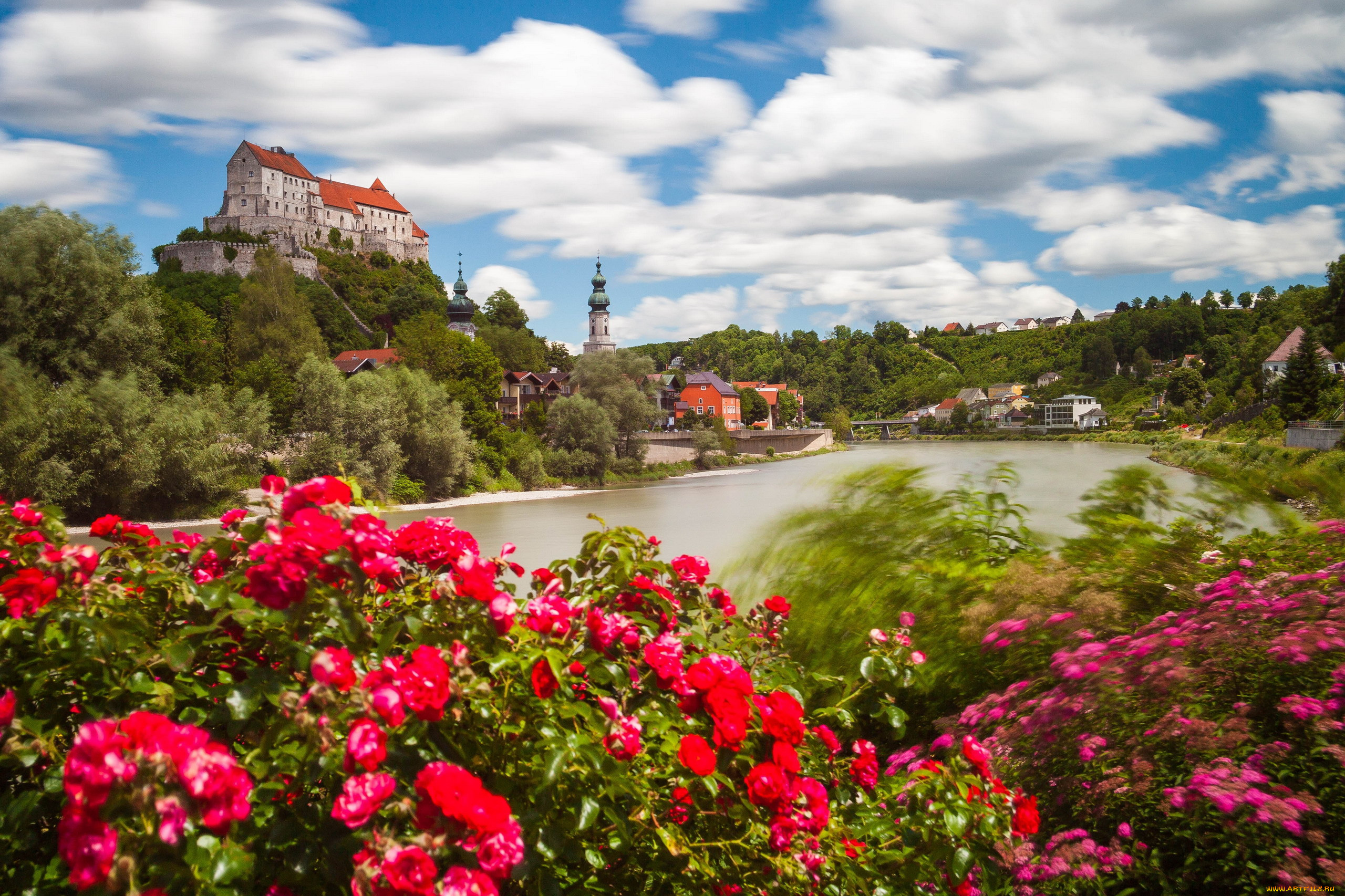 burghausen castle, germany, ,  , burghausen, castle